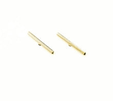 Load image into Gallery viewer, Agapantha Thin Line Studs - Backwards Boutique 