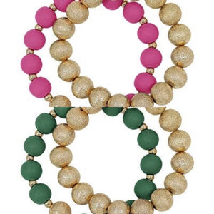 Pop Of Color Bracelets - Backwards Boutique 