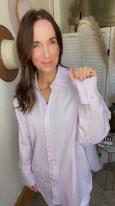 Ollie’s Oversized Button Up Shirt - Backwards Boutique 