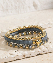 Load image into Gallery viewer, Shade of Grey Bracelets - Backwards Boutique 