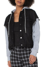 Load image into Gallery viewer, Liverpool French Terry Trucker Jacket - Backwards Boutique 