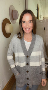 Jackie's Long Sweater Cardigan - Backwards Boutique 