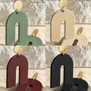 Take Charge Earrings - Backwards Boutique 