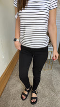 Load image into Gallery viewer, Abby High Rise Liverpool Ankle Skinny Black Jeans - Backwards Boutique 