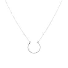 Load image into Gallery viewer, Agapantha  Half Moon Necklace - Backwards Boutique 