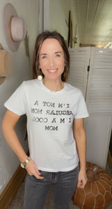 Cool Mom Graphic Tee - Backwards Boutique 